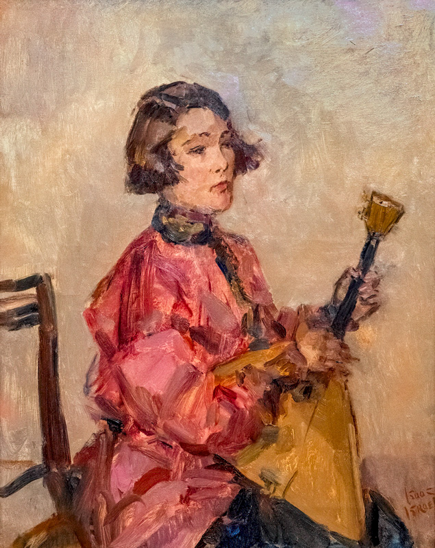 Balalaika speelster
