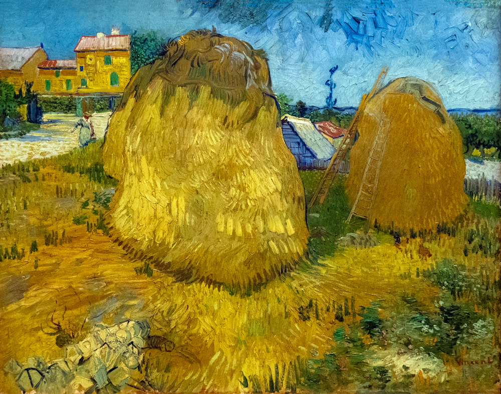 Korenschoven in de Provence