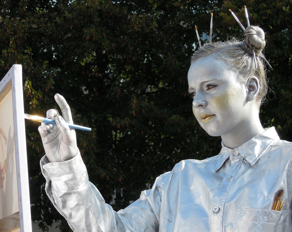 Living Statues kinderen, Arnhem-2014