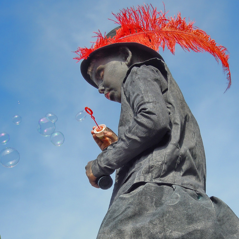 Living Statues kinderen, Arnhem-2014