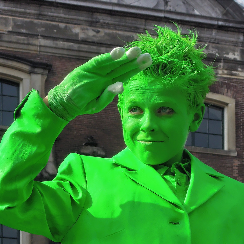 Living Statues kinderen, Arnhem-2014