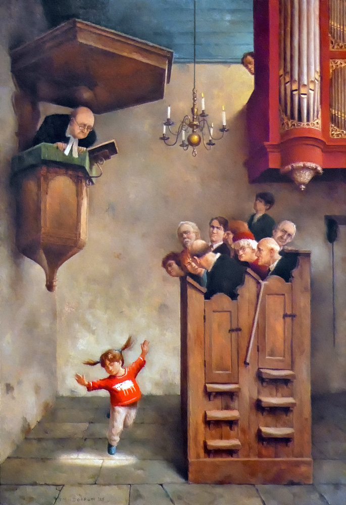 Dansje in de kerk