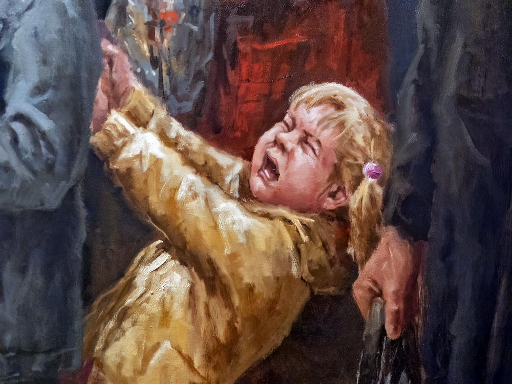 Reizigers (detail)