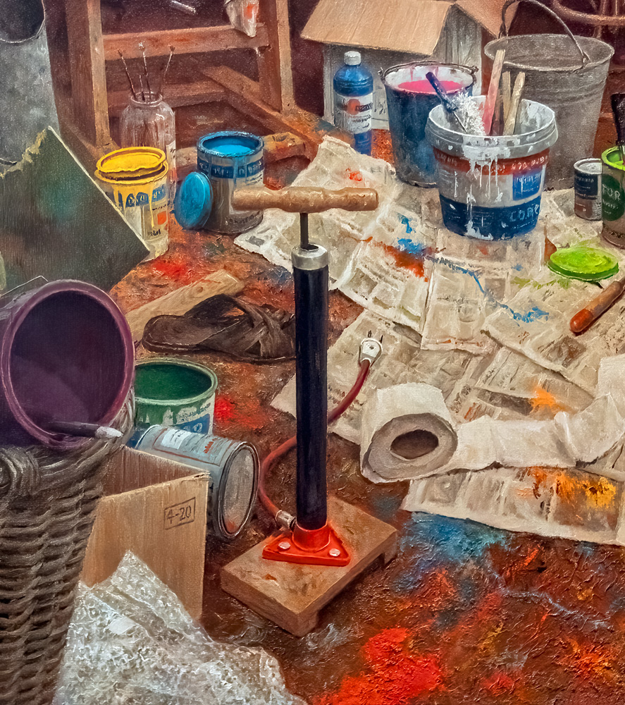 Wachten op inspiratie (detail)