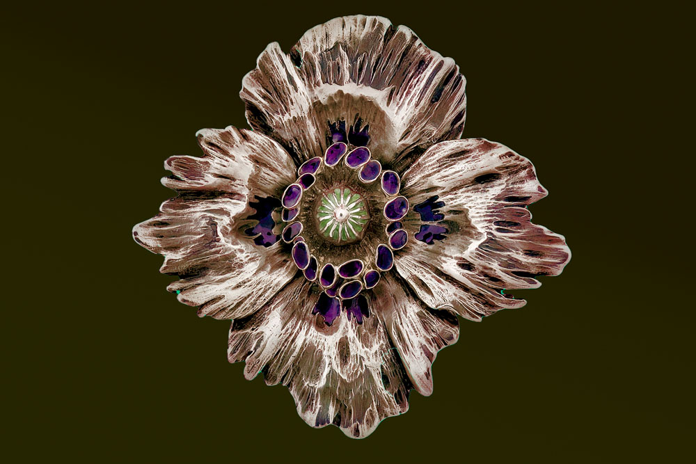 Bijou de ceinture Pavot-Coquelicot