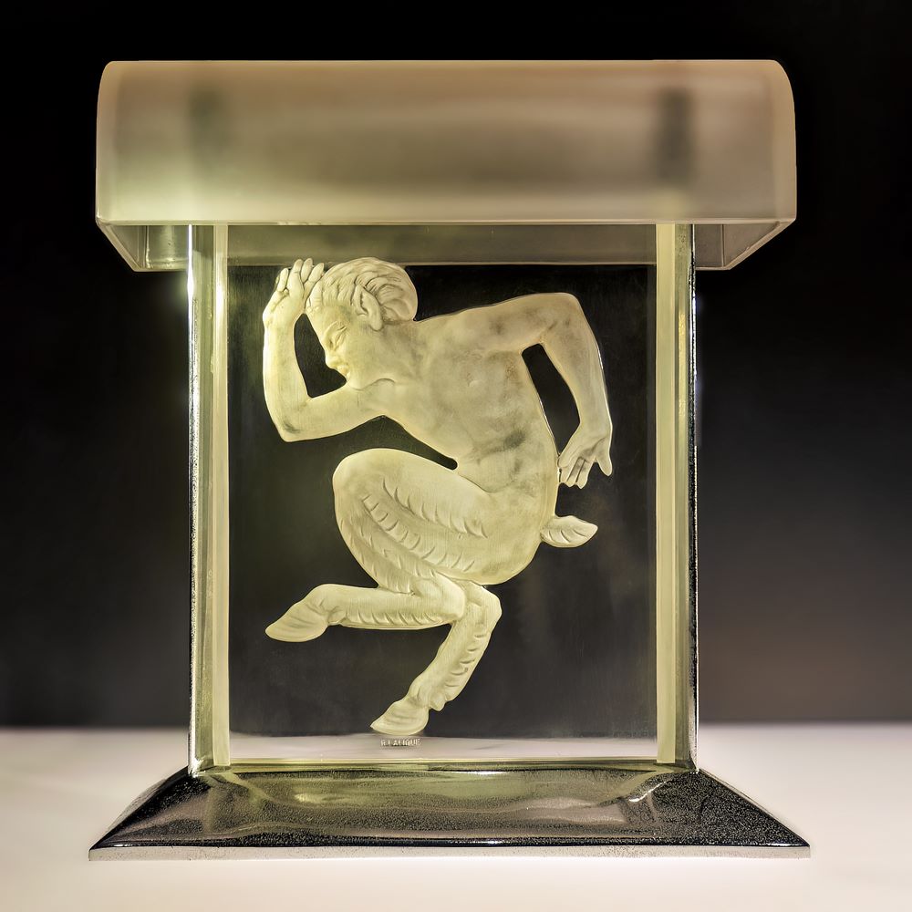 Lampe de chemineé, 1931