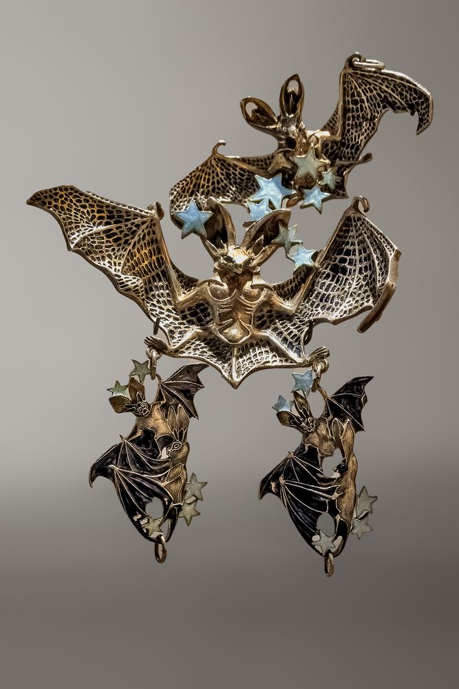 Pendentif chauve-souris, 1898