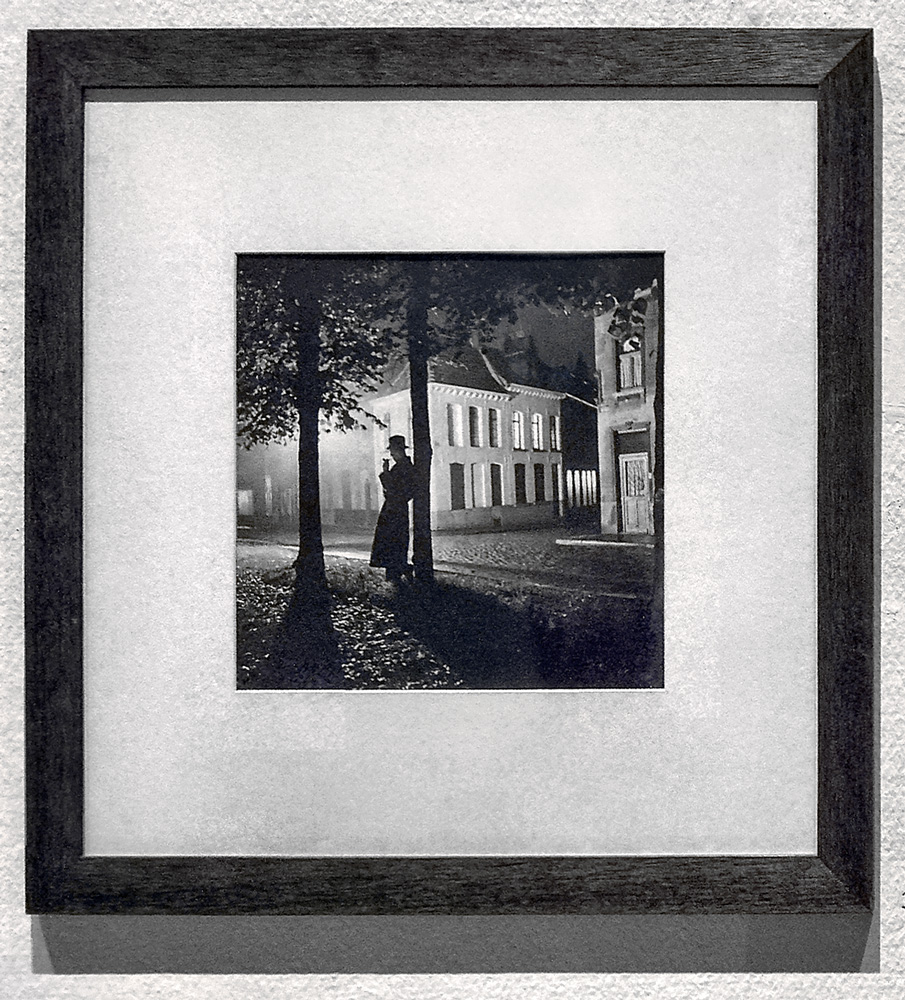 Marcel Lefrancq, Parc de Mons la nuit, 1938