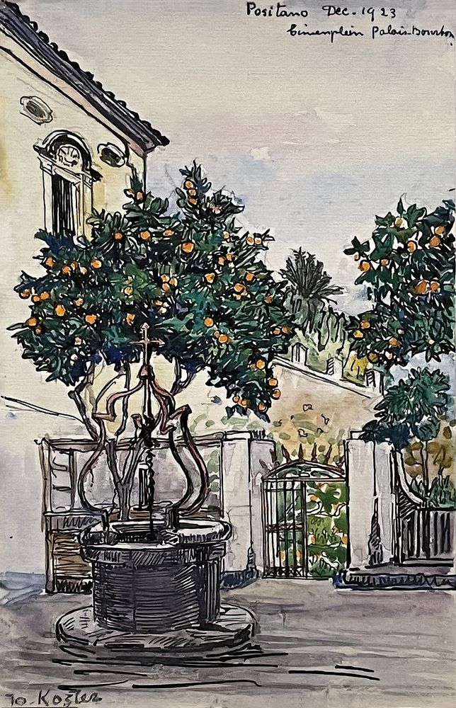 Positano, Jo Koster, 1923