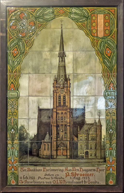 Tegeltableau Kleiwegkerk, 1923