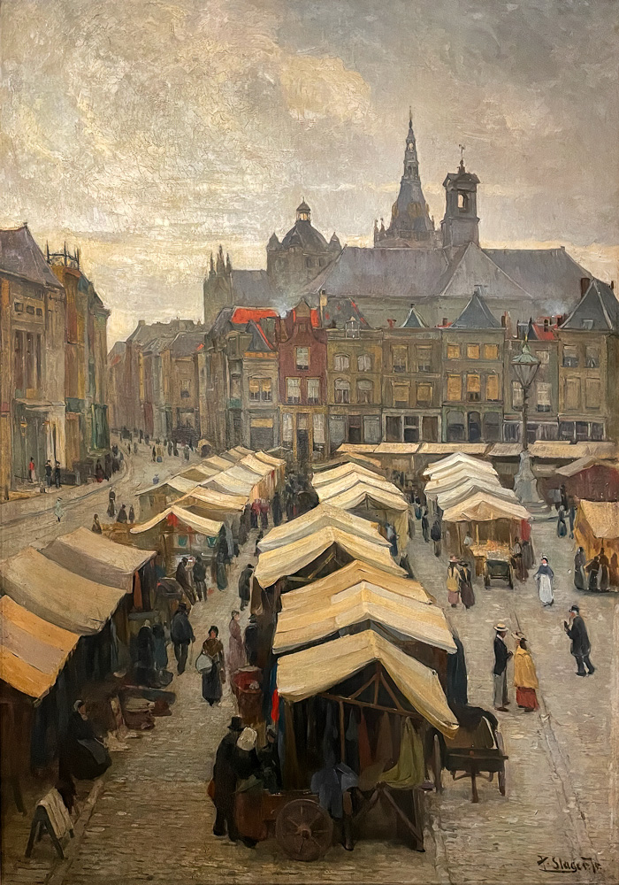 Piet Slager, Marktdag