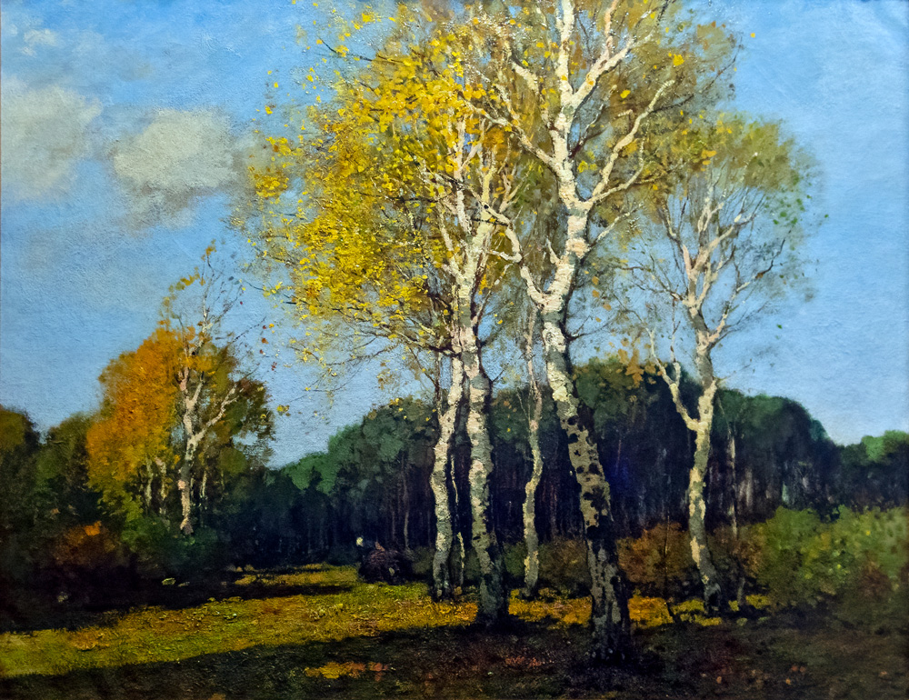 Kuypers, Herfstlanschap met vrouwfiguur