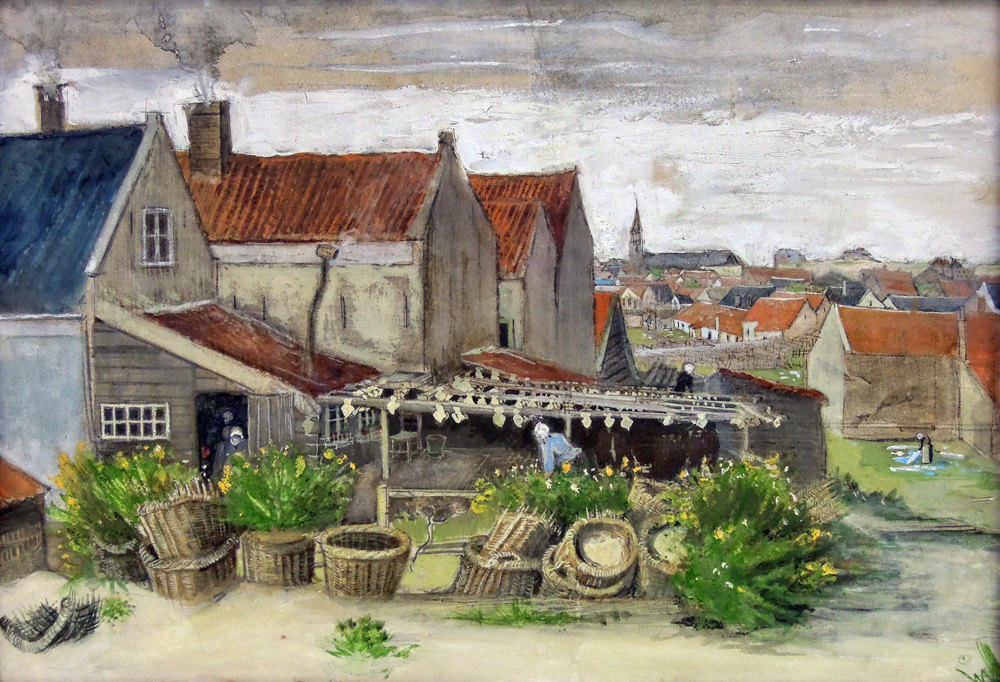 Gogh V. van, Scharrendrogerij te Scheveningen, 1882