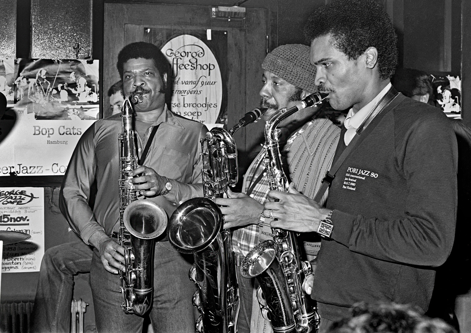 George Coleman en Mariao Rivera en Bobby Whatson | George Coleman Octet, 1981-11-15